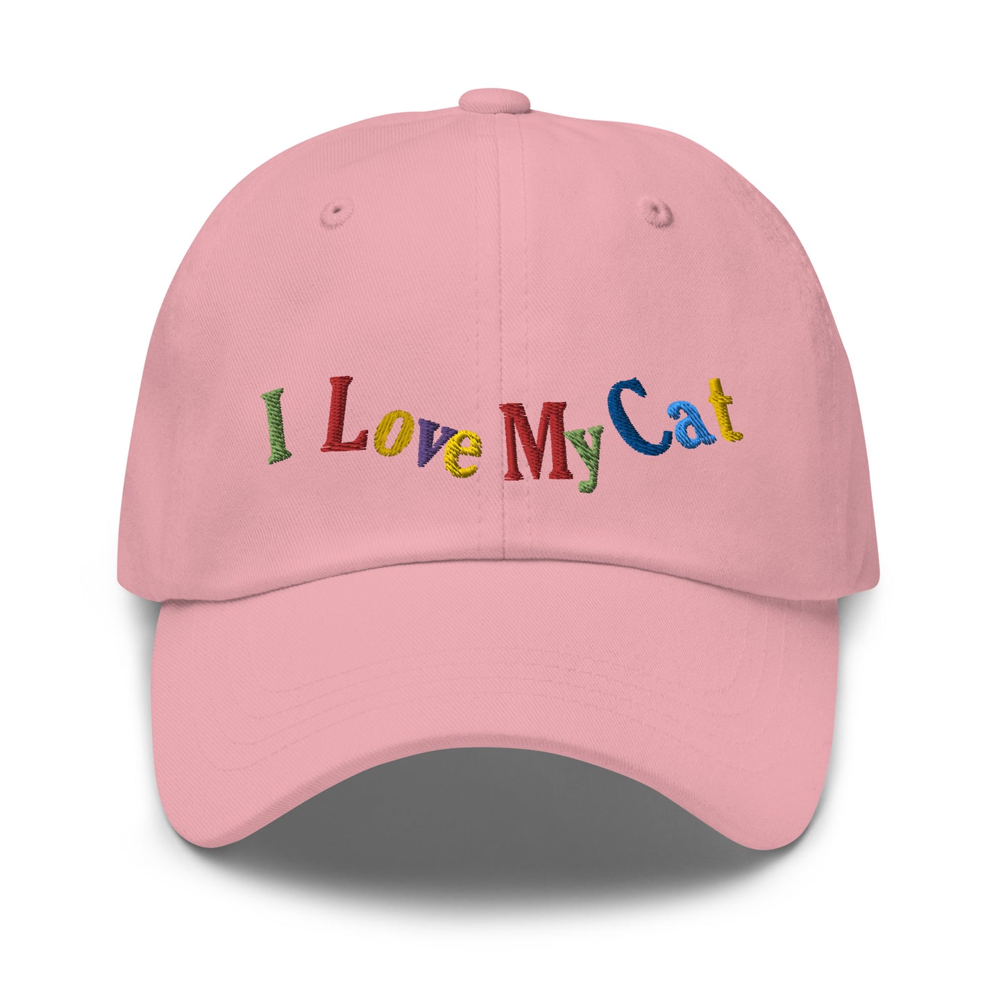 I Love My Cat Dad hat