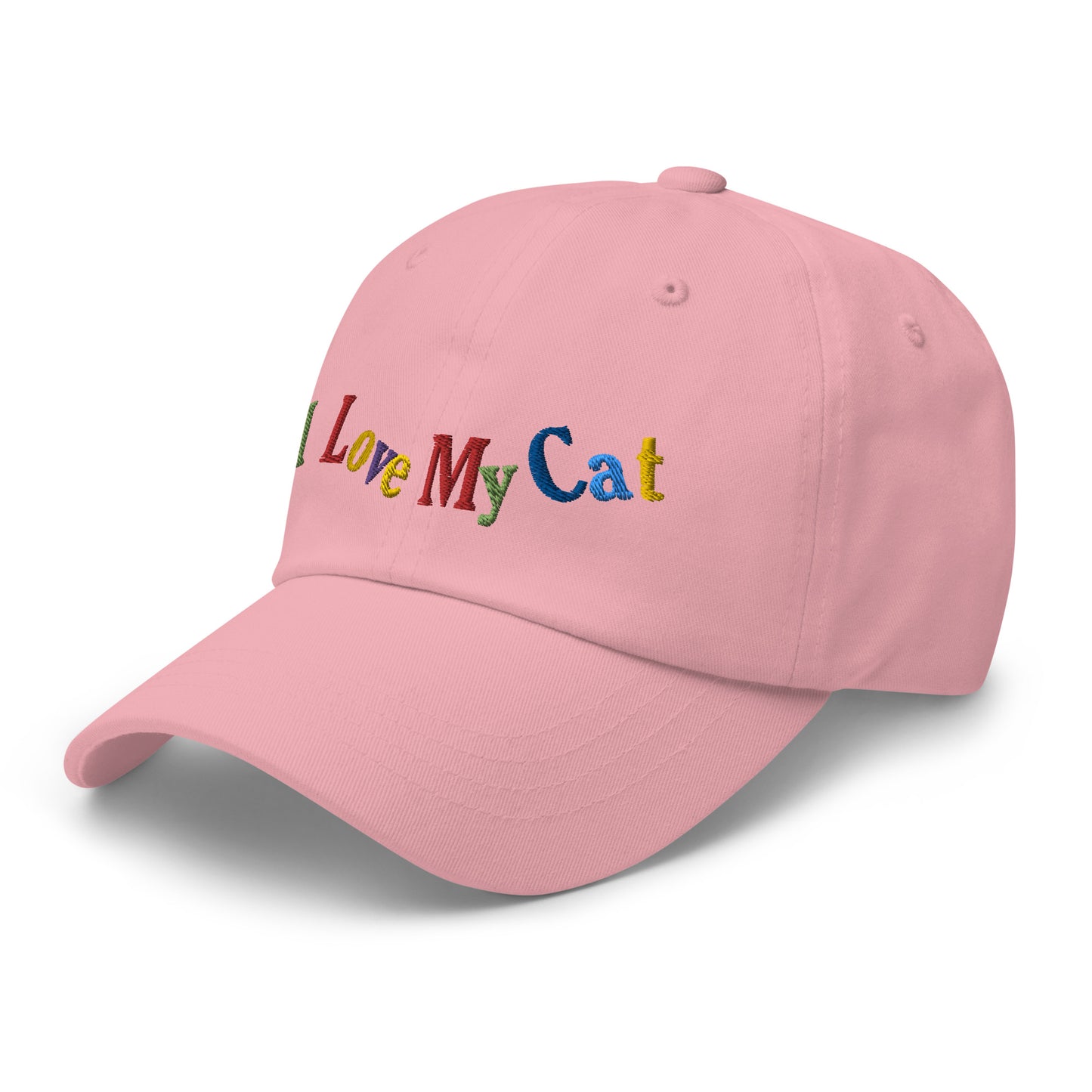 I Love My Cat Dad hat