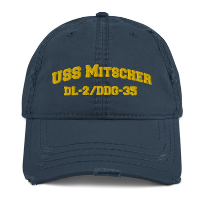 USS Mitscher DL-2/DDG-35 Distressed Dad Hat