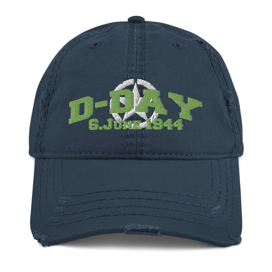 D-DAY 1944 Distressed Dad Hat