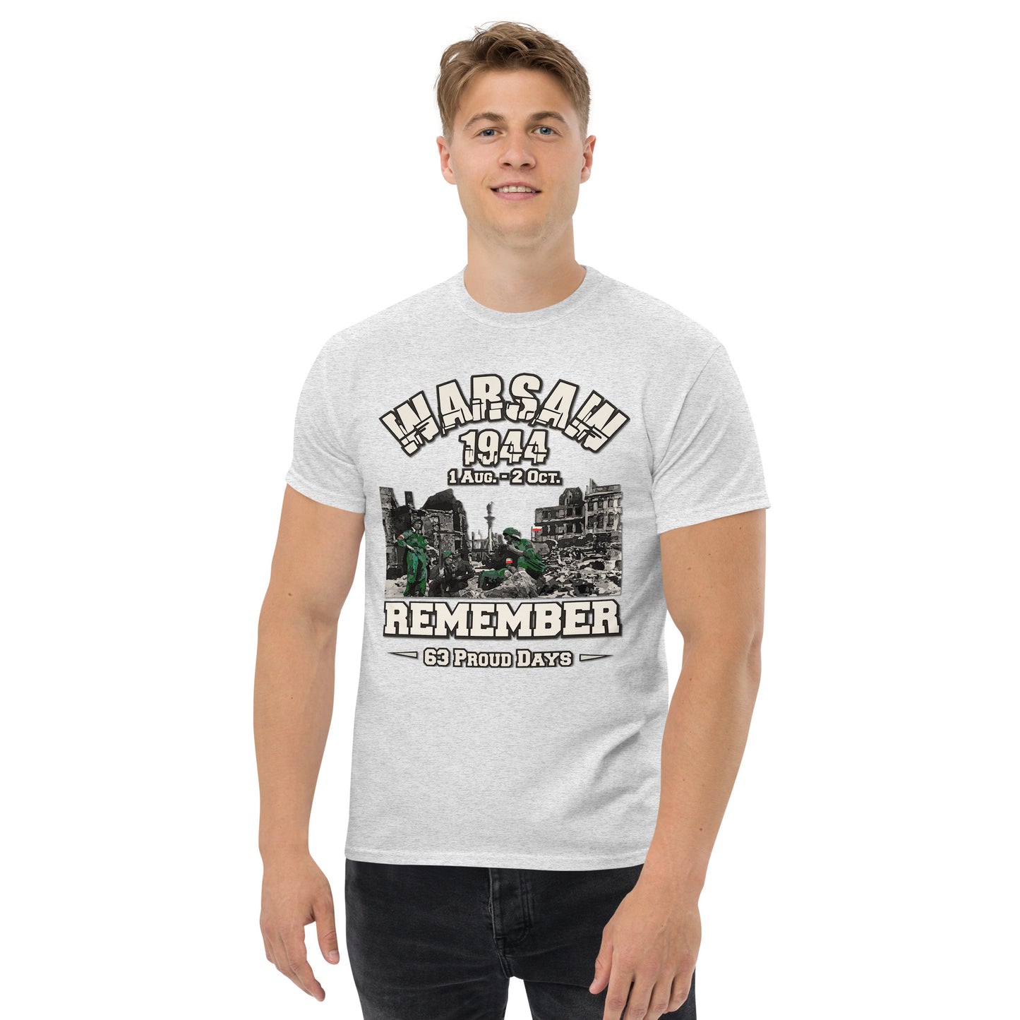 Warsaw Uprising 1944 Polish Proud T-shirt