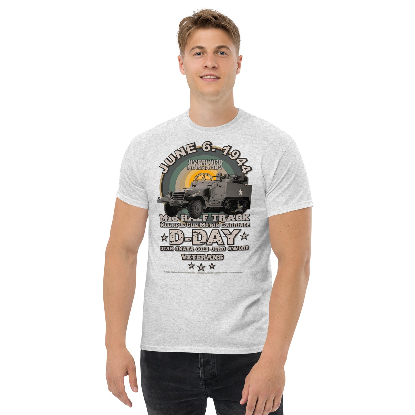 M16 Half Track US Army Veterans T-shirt