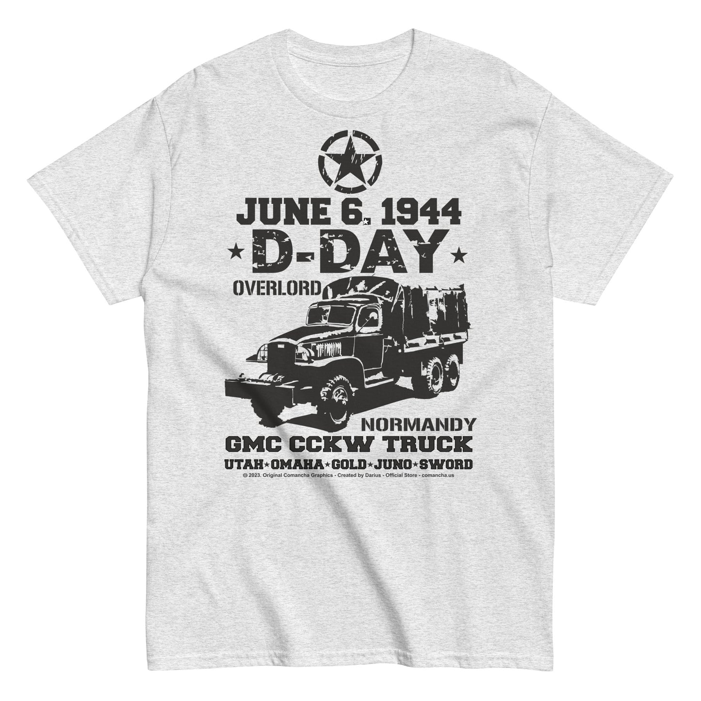 D-Day GMC CCKW Truck Men's t-shirt