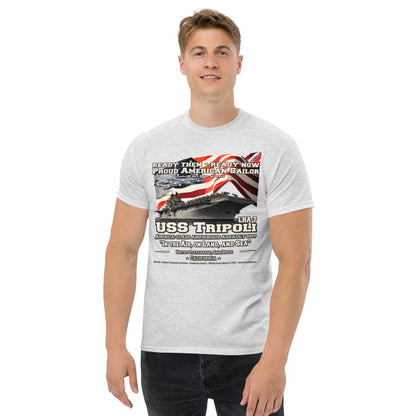 USS TRIPOLI LHA-7 Amphibious Assault Ship t-shirt