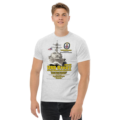 USS STOUT DDG-55 Destroyer t-shirt