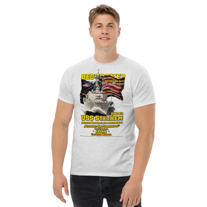 USS STETHEM DDG-63 Destroyer Veterans t-shirt