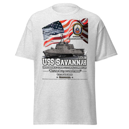 USS SAVANNAH LCS-28 Littoral Combat Ship Veterans tee, Comancha Navy T-shirts,