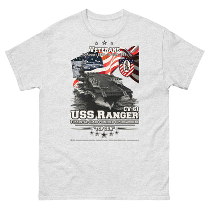 USS RANGER CV-61 Aircraft Carrier T-shirt