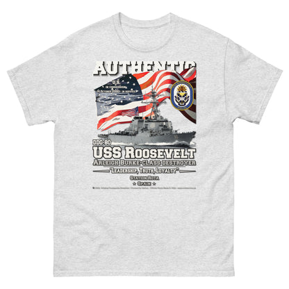 USS ROOSEVELT DDG-80 Destroyer T-shirt