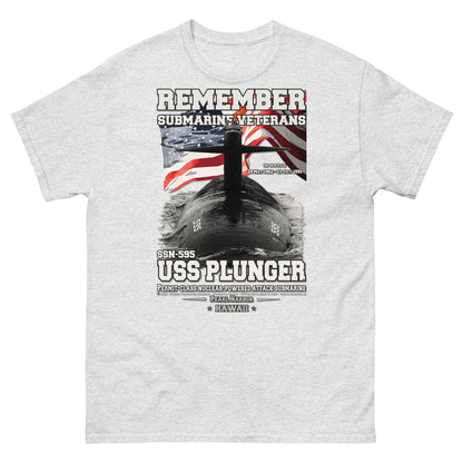 USS PLUNGER SSN-595 Submarine Veterans Classic T-Shirt