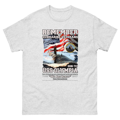 USS OLYMPIA SSN-717 Submarine T-shirt