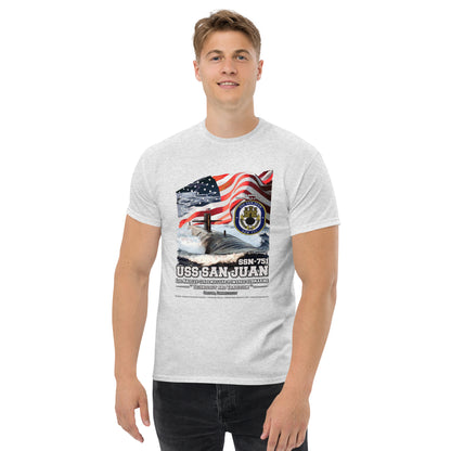 USS SAN JUAN SSN-751 Submarine T-shirt