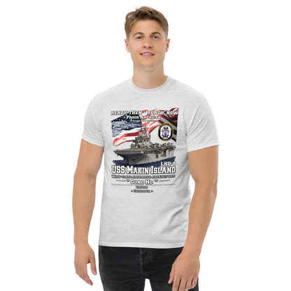 USS MAKIN ISLAND LHD-8 T-Shirts