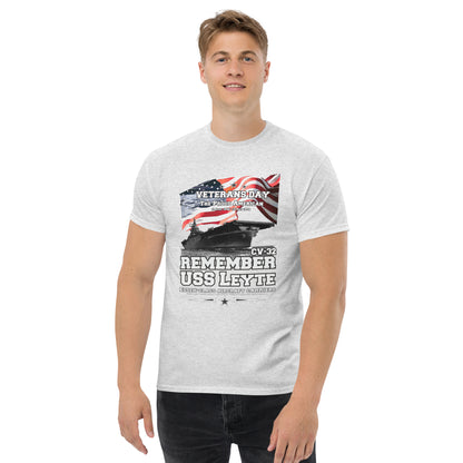 USS LEYETE CV-32 Aircraft Carrier T-Shirt