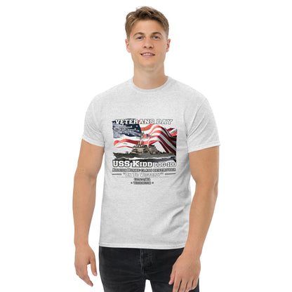 USS KIDD DDG-100 Destroyer T-Shirt