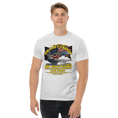 USS JOHN STENNIS CVN-74 Aircraft Carrier T-Shirt