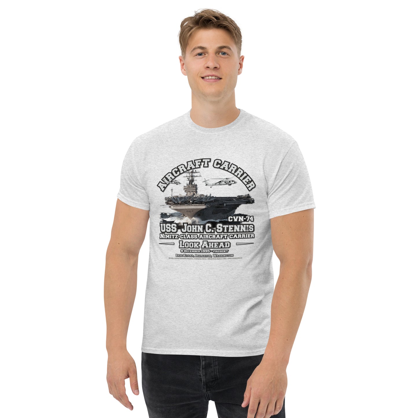 USS JOHN STENNIS CVN-74 Tee,  Aircraft Carrier Veterans T-Shirt, Comancha US Navy T-shirt,USS JOHN STENNIS CVN-74 Aircraft Carrier T-Shirt, Comancha Navy T-shirt,