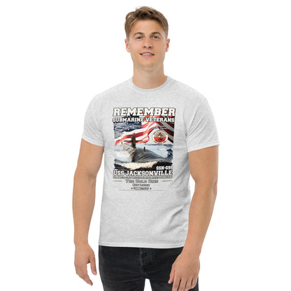 USS JACKSONVILLE SSN-699 Submarine T-Shirt