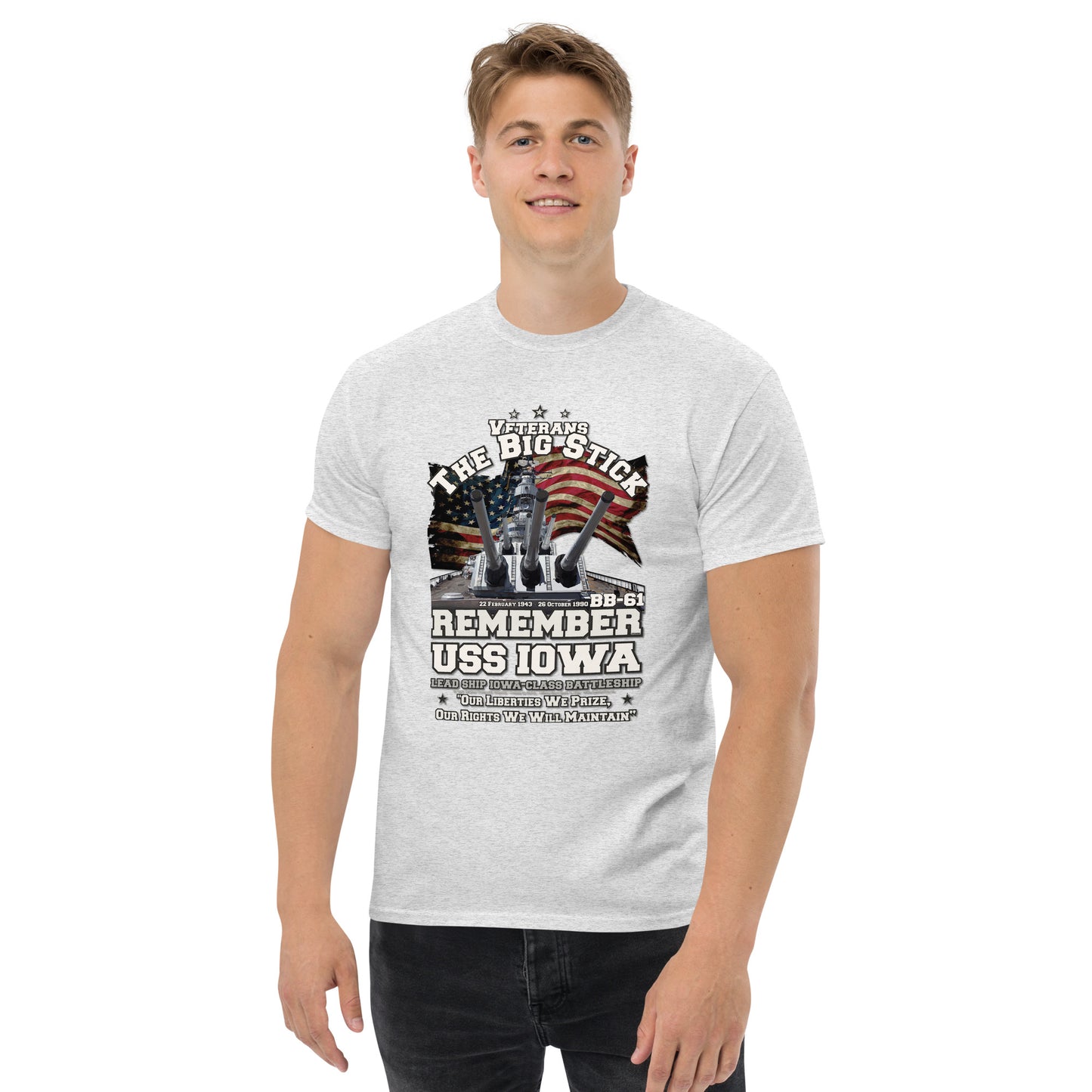 USS IOWA T-Shirt, USS IOWA BB-61 t-shirt, Battleship Veterans T-Shirt, US NAVY SHIPS Tees, US NAVY Veterans T-Shirt, USS IOWA BB-61 Battleship Veterans Classic T-Shirt, Comancha T-Shirt,