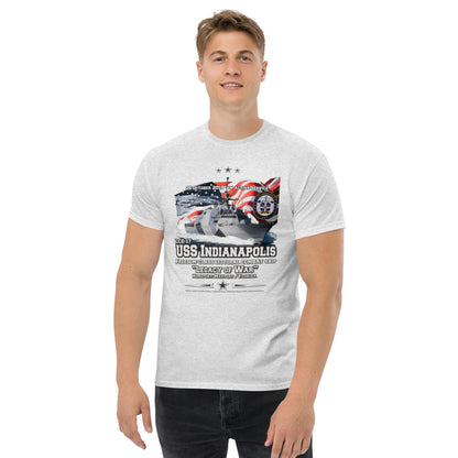 USS INDIANAPOLIS LCS-17 Littoral Combat Ship t-shirt