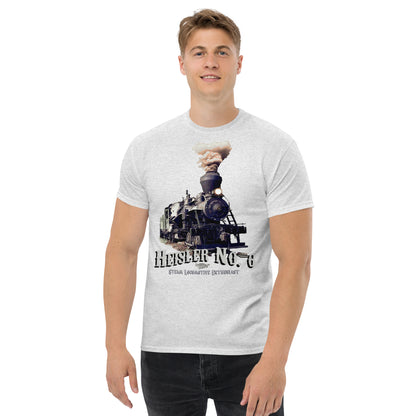 Heisler Steam locomotive t-shirt