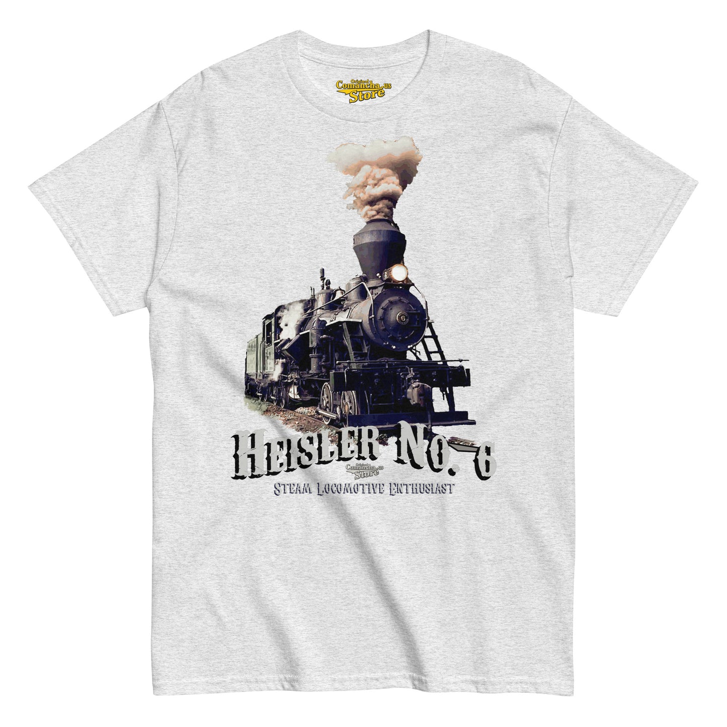 Heisler Steam locomotive t-shirt