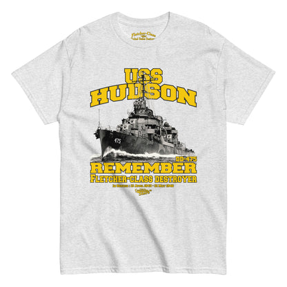 USS Hudson DD-475 T-shirt