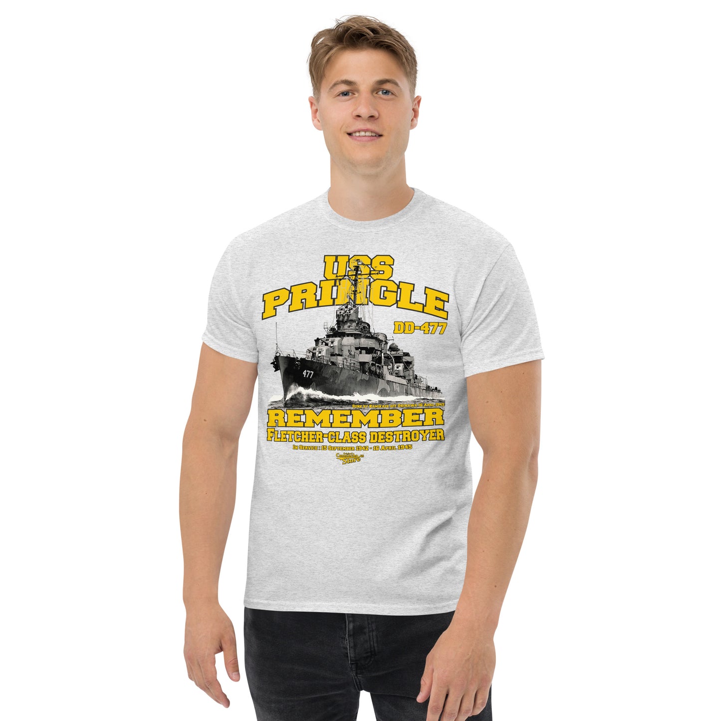 USS Pringle DD-477 T-shirt