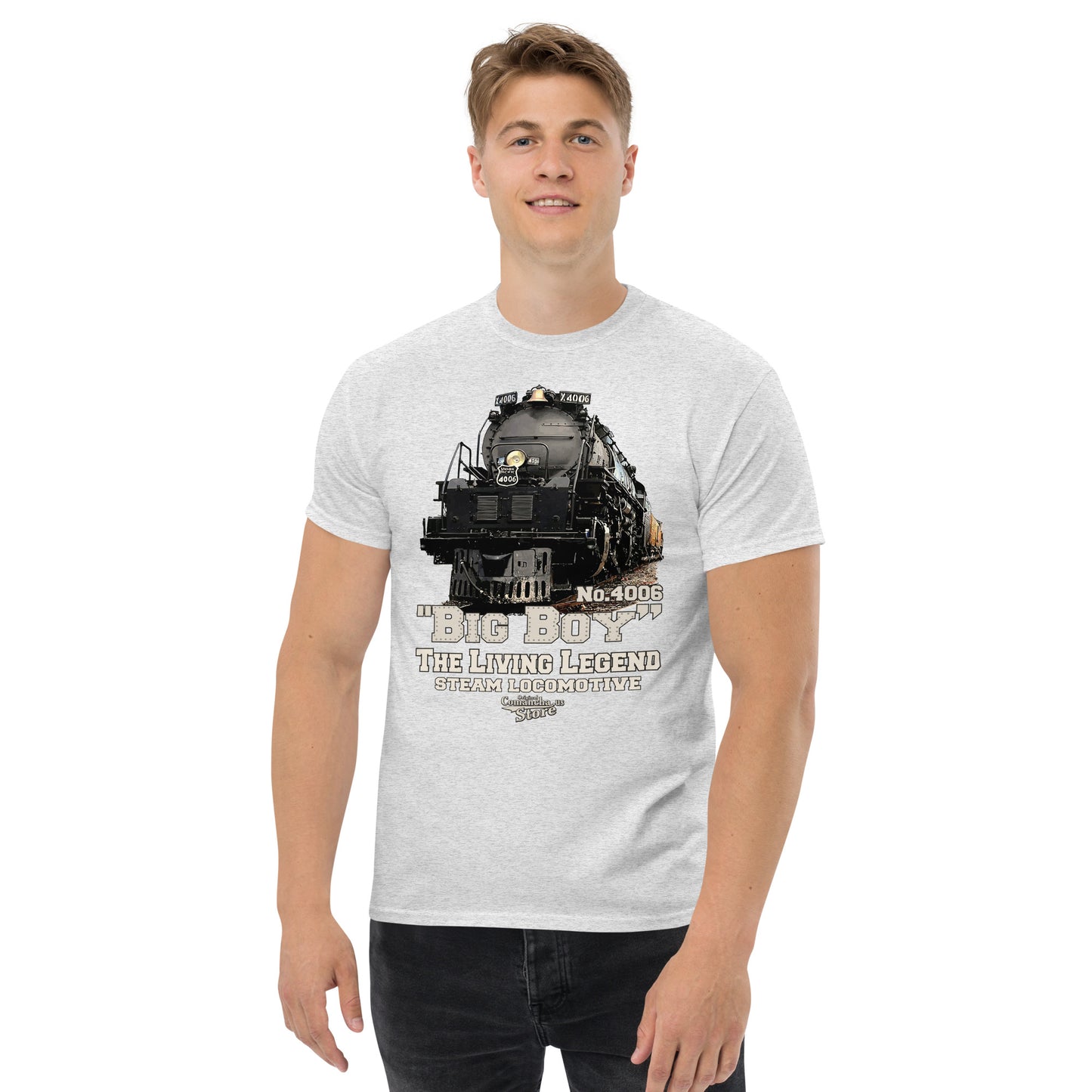 Big Boy No.4006 Steam Locomotive t-shirt