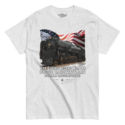 UP 844 Locomotive Enthusiast t-shirt,