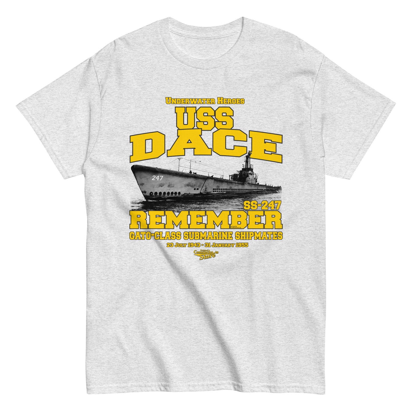 USS Dace SS-247 Submarine T-shirt