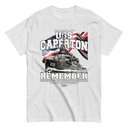 USS Caperton DD-650 destroyer t-shirt