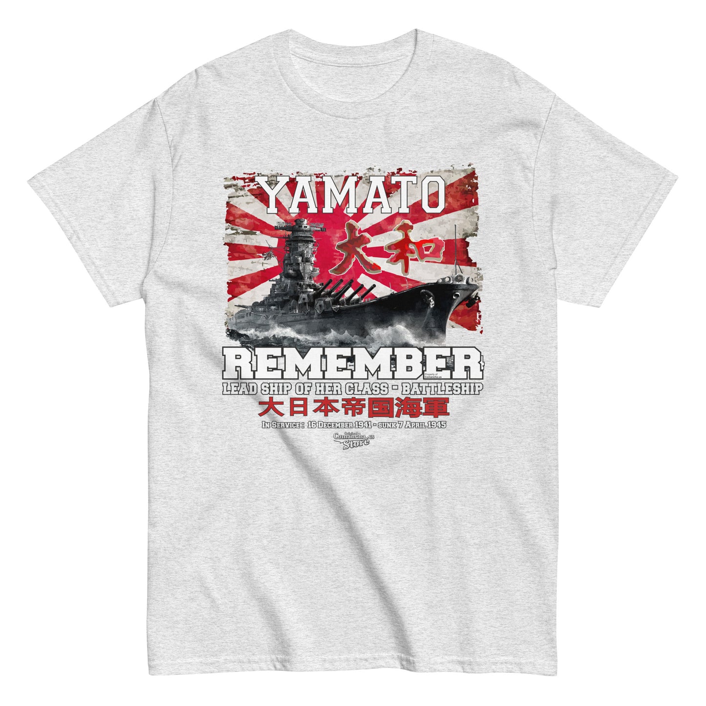 Yamato Battleship t-shirt