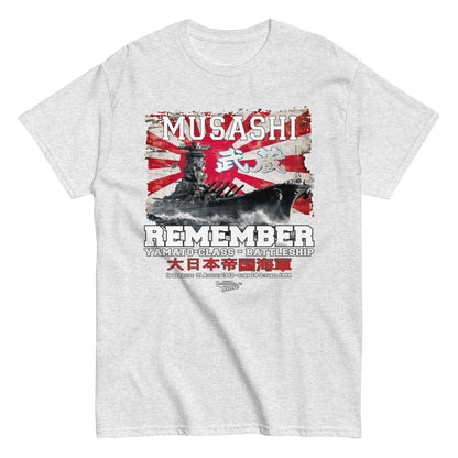 Musashi (武蔵) Battleship t-shirt