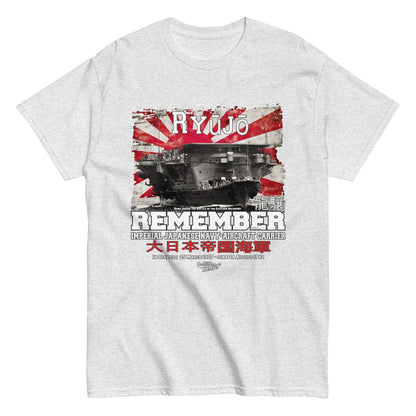 Ryūjō light aircraft carrier t-shirt