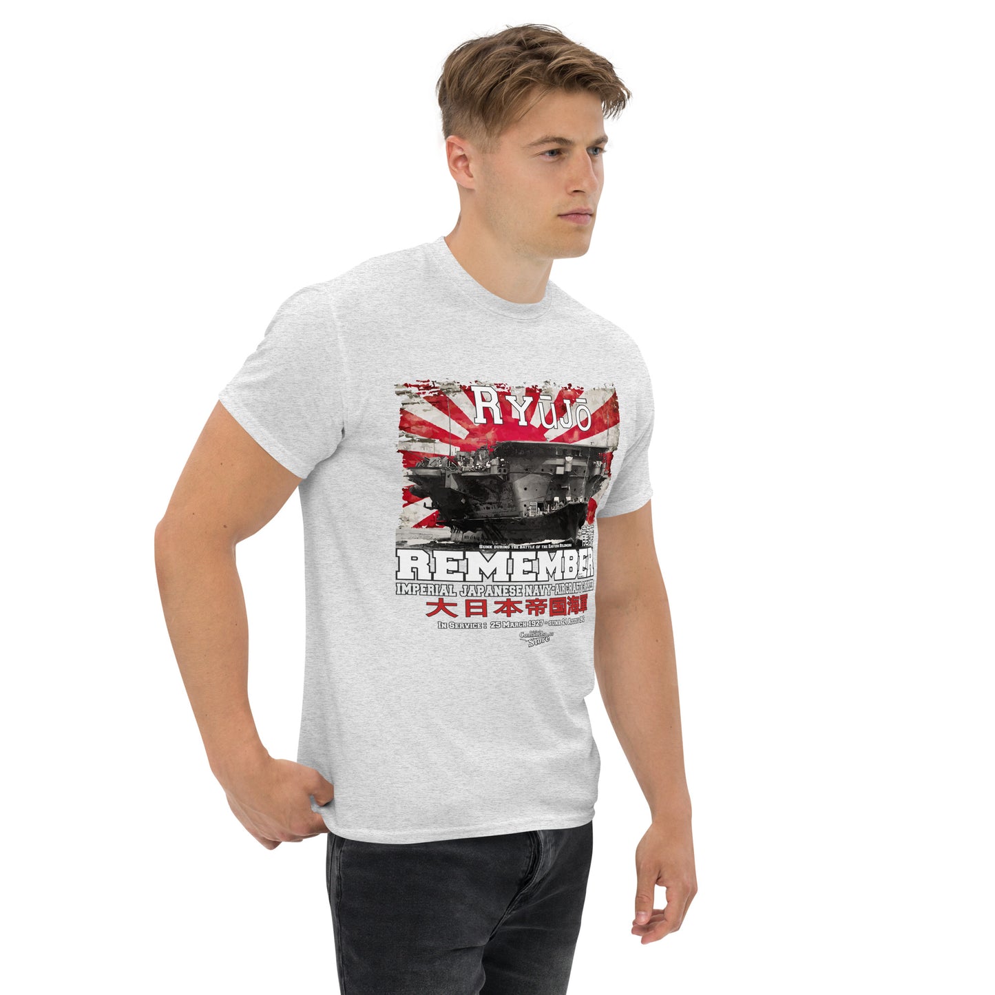 Ryūjō light aircraft carrier t-shirt