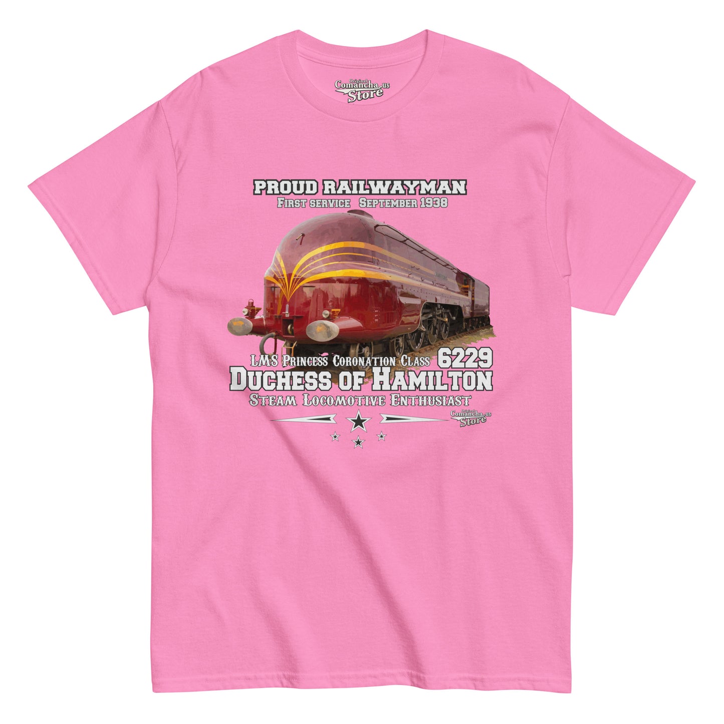 Coronation Class 6229 Duchess of Hamilton t-shirt