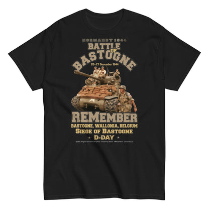 Remember Battle of Bastogne, Comancha T-Shirt,