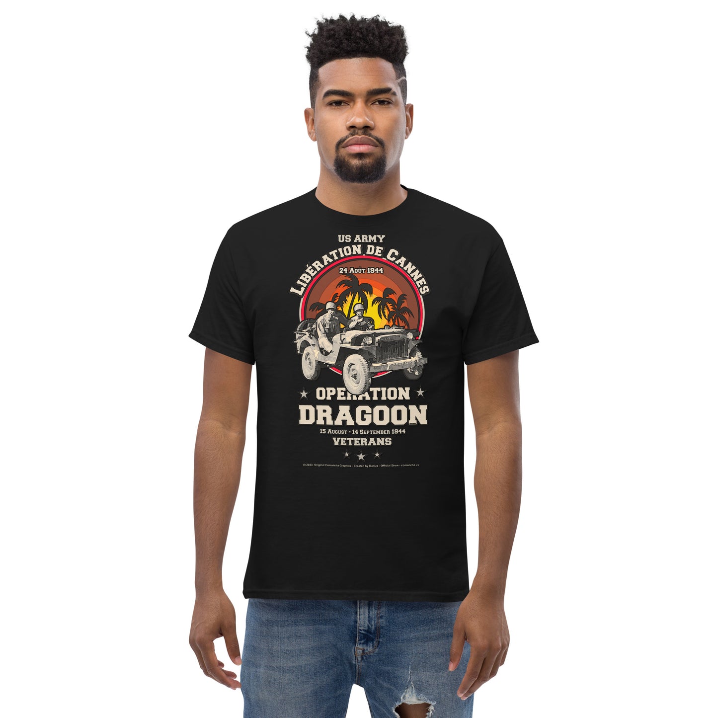 Operation Dragoon Veterans 1944 t-shirt