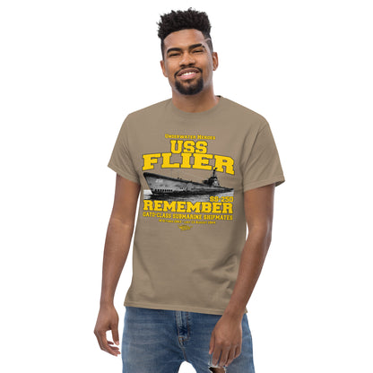 USS Flier SS-250 US Submarine t-shirt