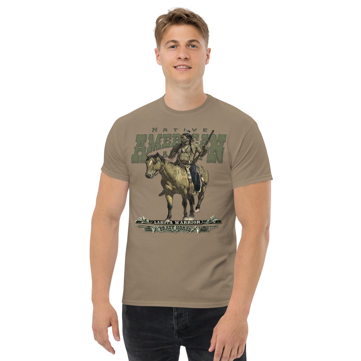 Crazy Horse - Lakota Warrior t-shirt