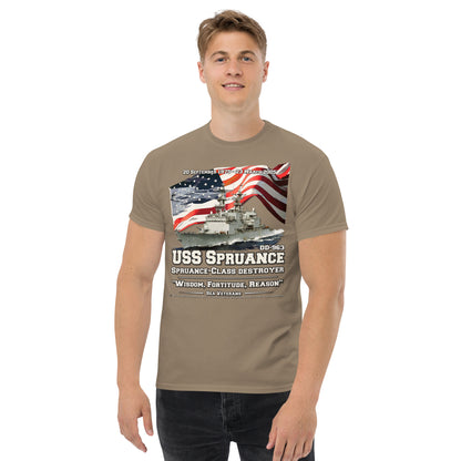 USS SPRUANCE DD-963 Destroyer t-shirt