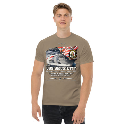 USS SIOUX CITY LCS-11 Littoral Combat Ship t-shirt