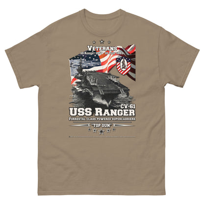 USS RANGER CV-61 Aircraft Carrier T-shirt