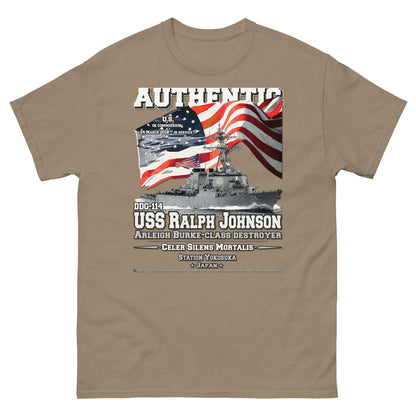 USS RALPH JOHNSON DDG-114 Destroyer T-Shirt