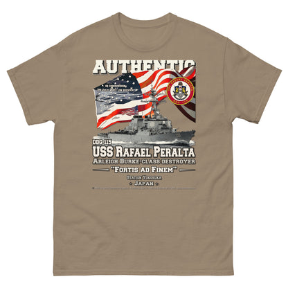 USS RAFAEL PERALTA DDG-115 Destroyer T-Shirt