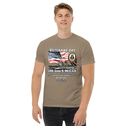 USS JOHN S. McCAIN DDG-56 Destroyer T-Shirt