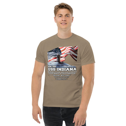 USS INDIANA SSN-789 Submarine t-shirt