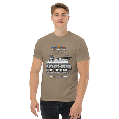 USS HORNET CV-8 Aircraft Carrier T-Shirt