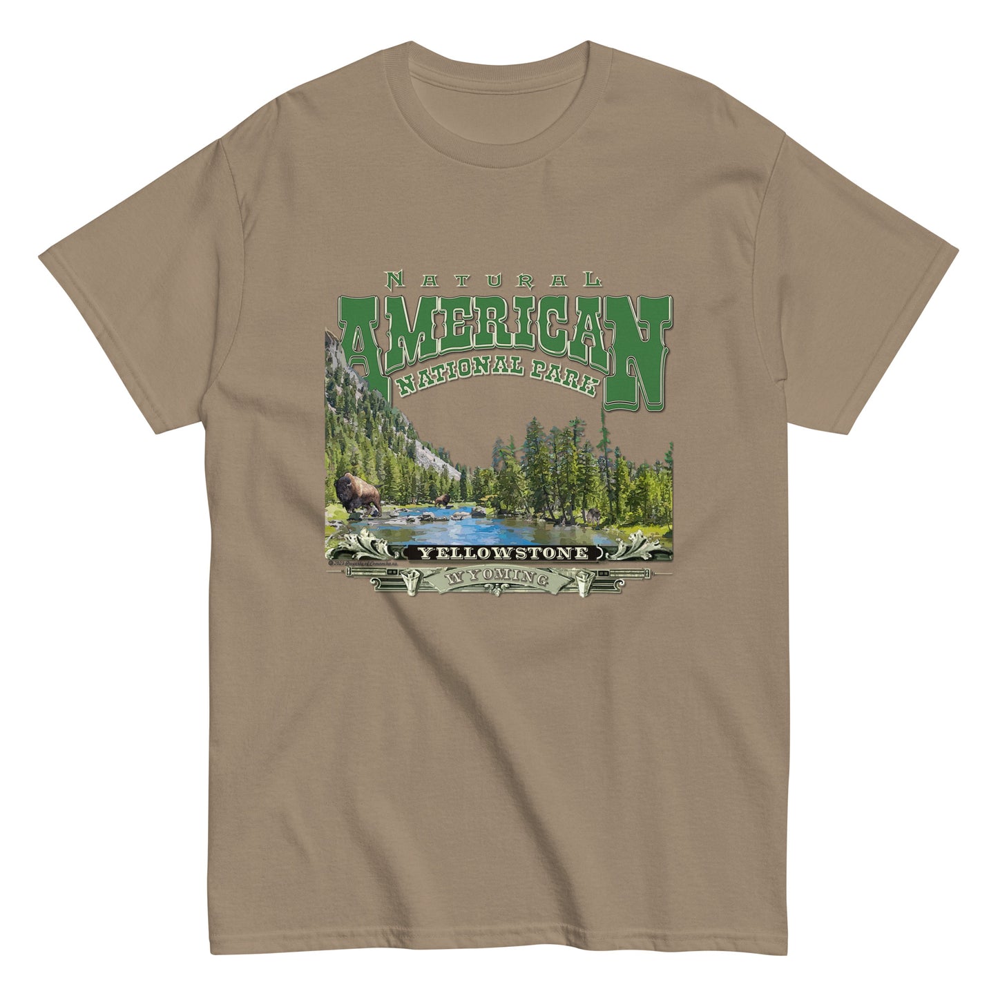 Yellowstone National Park t-shirt, Comancha Graphics,Yellowstone t-shirt, Comancha Graphics tee,